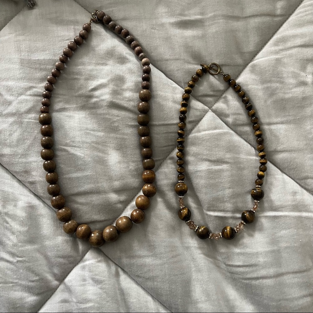 Two Beaded Necklaces